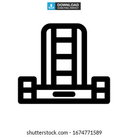film icon or logo isolated sign symbol vector illustration - high quality black style vector icons
