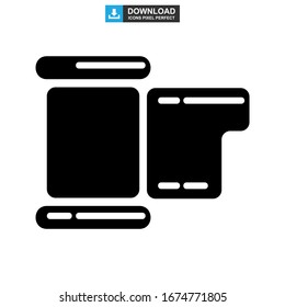 film icon or logo isolated sign symbol vector illustration - high quality black style vector icons
