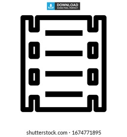 film icon or logo isolated sign symbol vector illustration - high quality black style vector icons
