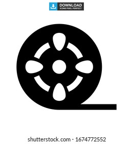 film icon or logo isolated sign symbol vector illustration - high quality black style vector icons
