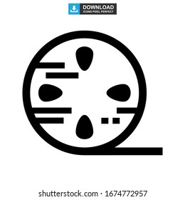 film icon or logo isolated sign symbol vector illustration - high quality black style vector icons
