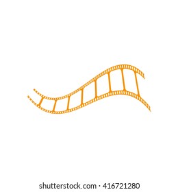Film icon vector