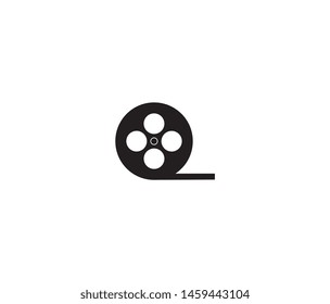 film icon vector design element logo template
