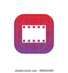 film icon. vector eps10 icon