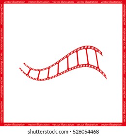 Film icon vector illustration eps10.