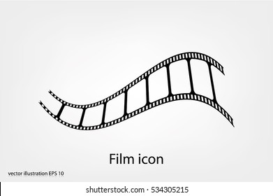 Film icon vector illustration eps10