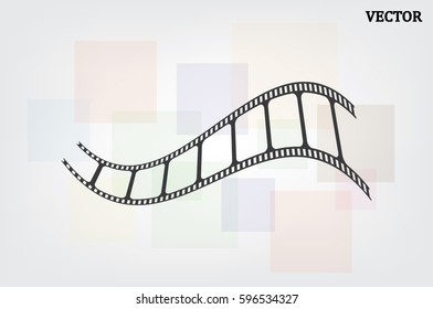 Film icon vector illustration eps10.