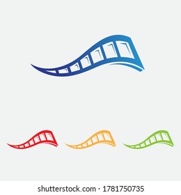  film icon vector illustration template design
