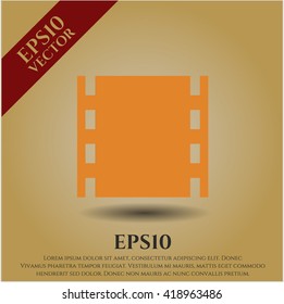 film icon vector symbol flat eps jpg app web concept website
