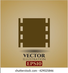 film icon vector symbol flat eps jpg app web concept website