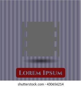 Filmsymbol Vektorsymbol flach eps jpg app web concept website
