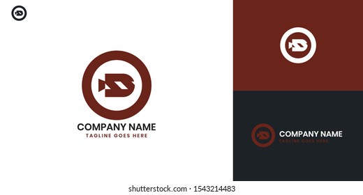 Film logo - All elements on this template are editable with vector software, suitable for Film or movie Business / Industry.