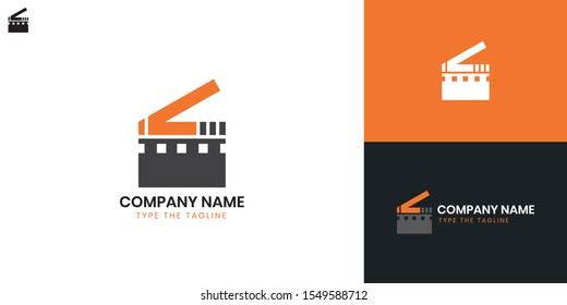 Film logo - All elements on this template are editable with vector software, suitable for Film or movie Business / Industry.