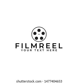 Film logo design template vector isolated illustration