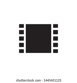 Film logo template vector video icon design