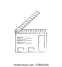 film maker clapper board action icon