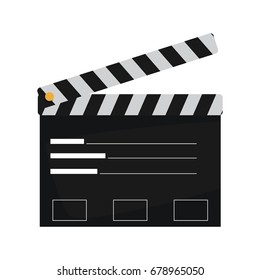 film maker clapper board action icon