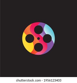 Film maker powerfull logo design template