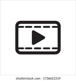 Film Movie Icon Vector Trendy