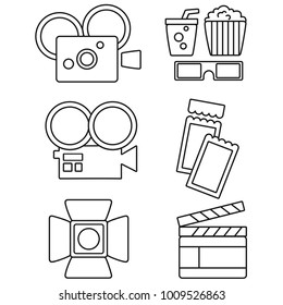 Film, Movie icons