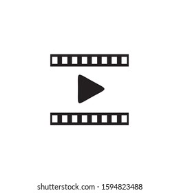 Film or movie maker company logo design inspiration vector template