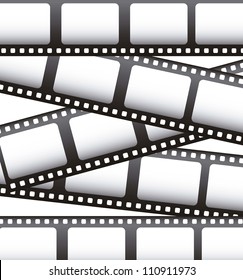 film movie over white background. vector illustration