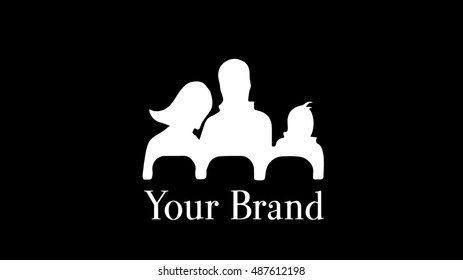 Film production vector logo template. Cinema logo.