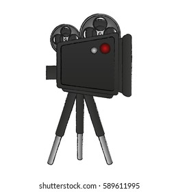 film projector icon image 