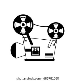 film projector icon image 
