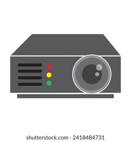 film projector icon vector illustrator design