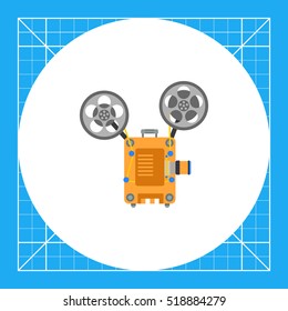 Film Projector Vector Icon