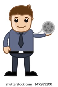 Film Reel - Business Cartoons