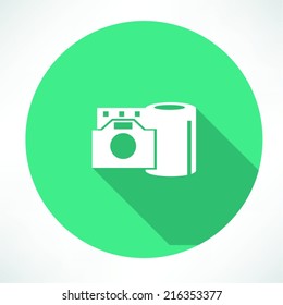 film reel and the camera icon