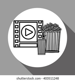 film reel design , vector illustration, vector illustration