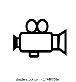 film reel icon. Logo element illustration.film reel design. colored collection. film reel concept. Can be used in web and mobile