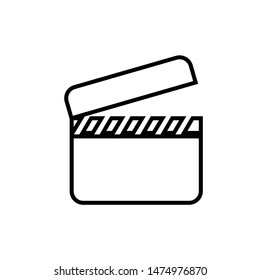 film reel icon. Logo element illustration.film reel design. colored collection. film reel concept. Can be used in web and mobile