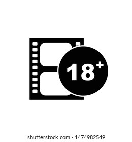film reel icon. Logo element illustration.film reel design. colored collection. film reel concept. Can be used in web and mobile
