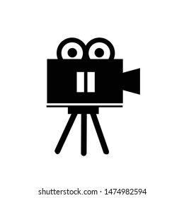 film reel icon. Logo element illustration.film reel design. colored collection. film reel concept. Can be used in web and mobile