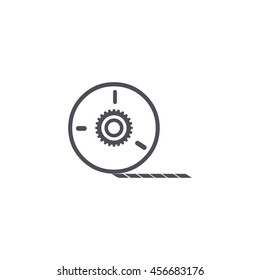 film reel line icon