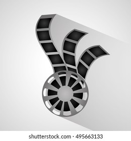 Film reel and movie design