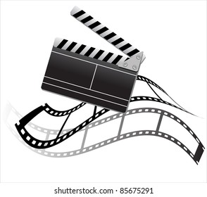 film reel slapstick film shooting