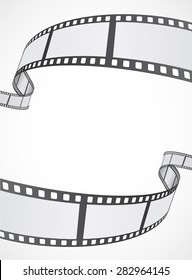 film reel strip abstract frame background design