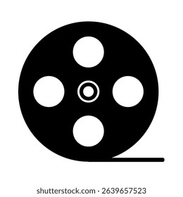 Film reel - vector icon	