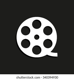 film reel - vector icon