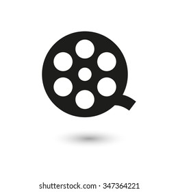 film reel - vector icon