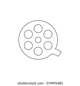 film reel  - vector icon