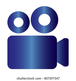 film reel vector icon 