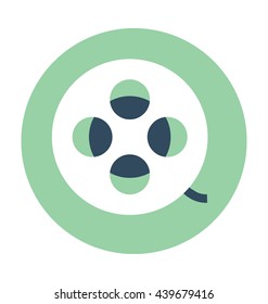 Film Reel Vector Icon