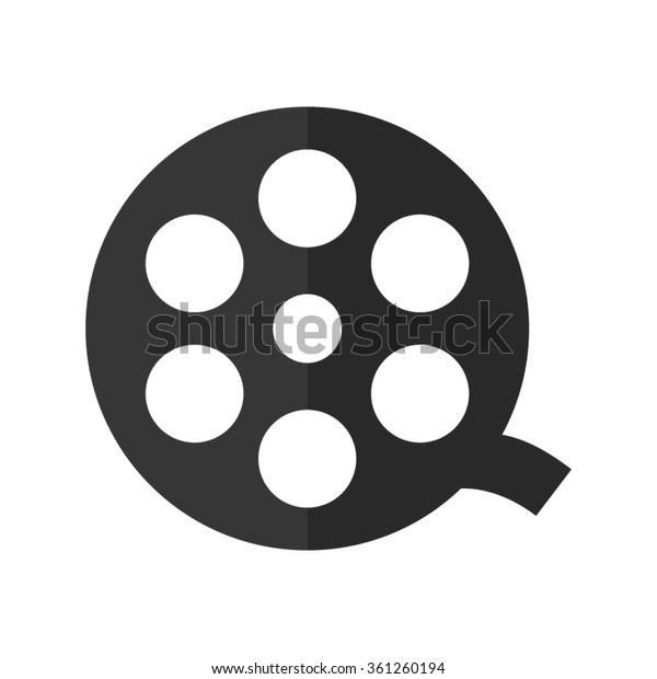 film reel  - vector\
icon