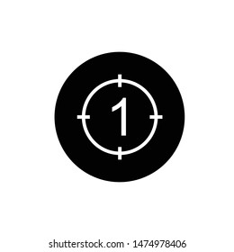 film reel - vector icon, film icon vector, in trendy flat style isolated on white background. film icon image, film icon illustration